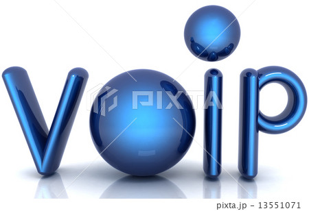 Word VoIP with 3D globe 13551071