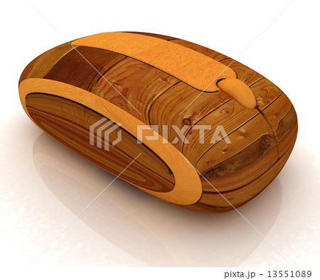 Wooden computer mouse Wooden computer mouse 13551089