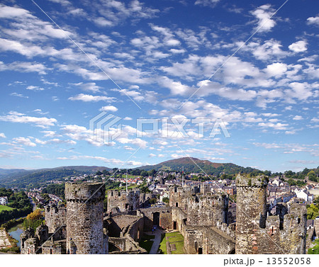Famous Conwy Castle in Wales, United Kingdom, series of Walesh castles Famous Conwy Castle in Wales, United Kingdom, series of Walesh castles 13552058