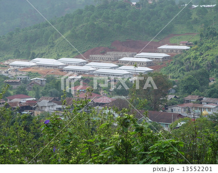 カローの町並み（ミャンマー） 13552201