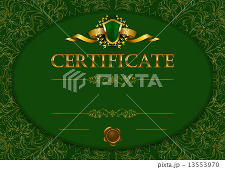Elegant template of certificate, diploma 13553970