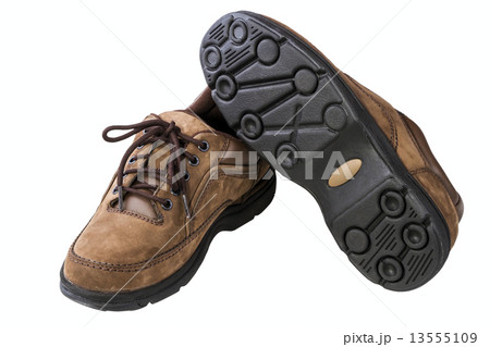 Brown leather man's shoes 13555109