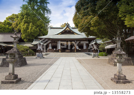 出水神社境内 13558273