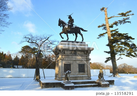 冬の青葉山公園 13558291