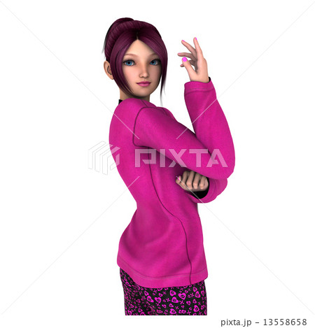 若い女性 13558658