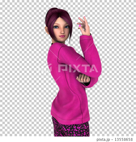 年輕的女士 13558658