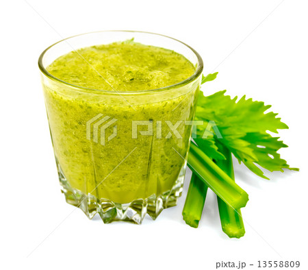Cocktail with celery stalks Cocktail with celery stalks 13558809