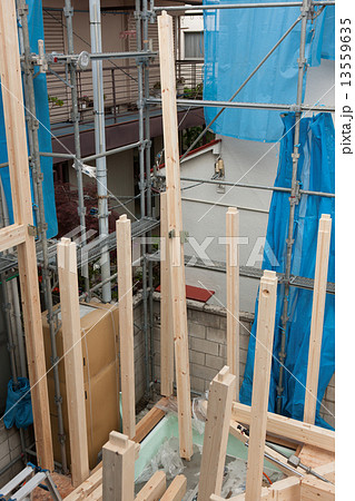 木造住宅の上棟 木造住宅の上棟 13559635