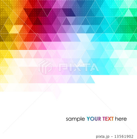 Abstract colorful geometric background Abstract colorful geometric background 13561902