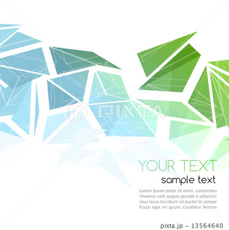 Vector abstract geometric background with triangle Vector abstract geometric background with triangle 13564640