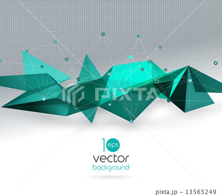 Vector abstract geometric background with triangle Vector abstract geometric background with triangle 13565249