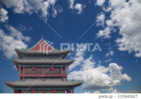 Fortifications of Xian (Sian, Xi'an) , China 13566987