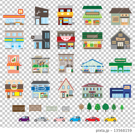 様々な建物 13568159