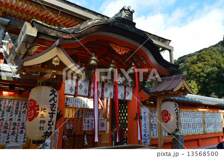 地主神社の本殿(清水寺境内/京都市東山区清水) 地主神社の本殿(清水寺境内/京都市東山区清水) 13568500