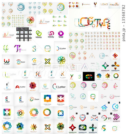Logo mega collection 13568782