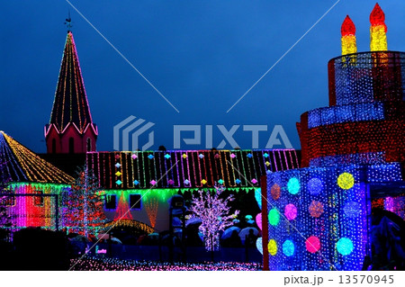 東京ドイツ村のイルミネーション 東京ドイツ村のイルミネーション 13570945