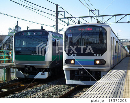 川越線 70-000形 南古谷駅 川越線 70-000形 南古谷駅 13572208