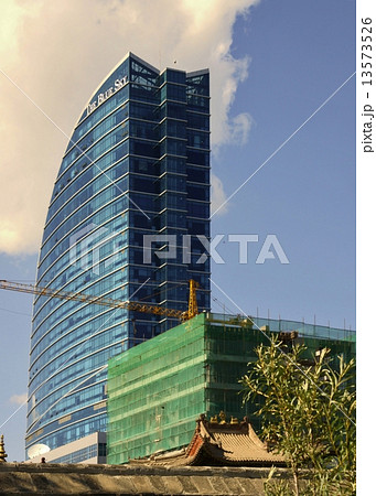 New construction of buildings in city Ulaanbaatar,Mongolia 13573526