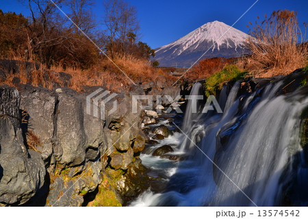 芝川と富士山 芝川と富士山 13574542