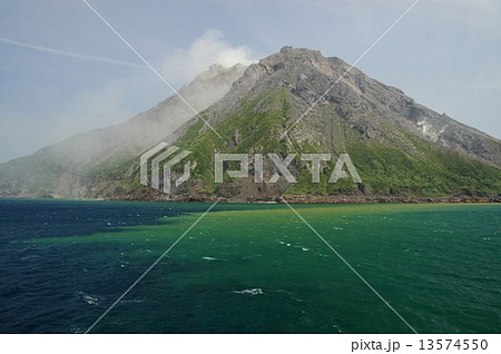 薩摩硫黄島の　硫黄岳 13574550