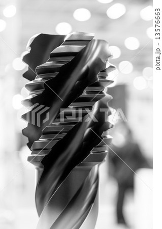 power drill bit closeup power drill bit closeup 13576663