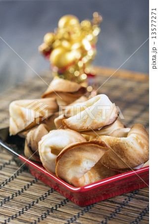 Chinese fortune cookie. Chinese fortune cookie. 13577271