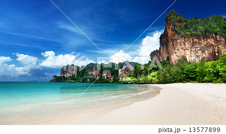 Railay beach in Krabi Thailand 13577899