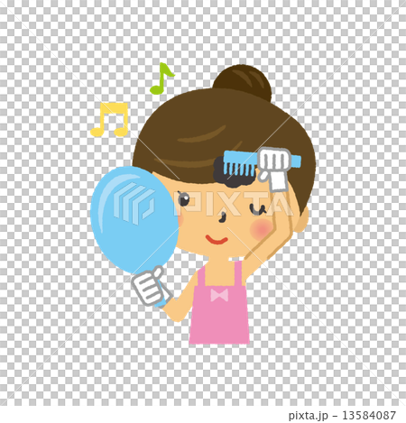 ヘアカラー　おしゃれ染め 13584087