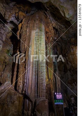 秋芳洞の黄金柱 13584879
