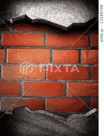 metal and brick background metal and brick background 13589798