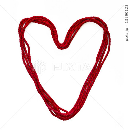 heart from red rope heart from red rope 13590123