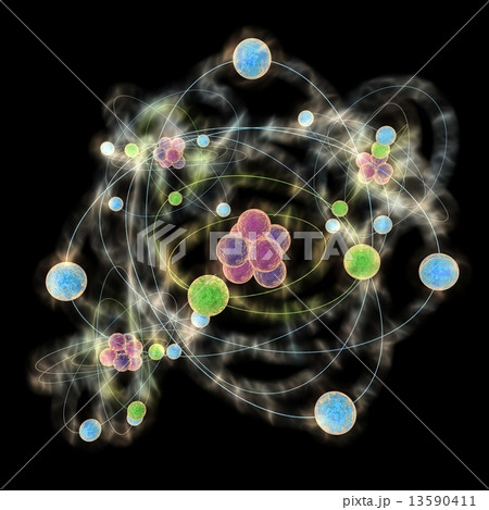 Planetary model of atom 13590411