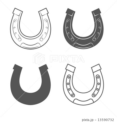 Horseshoesのイラスト素材