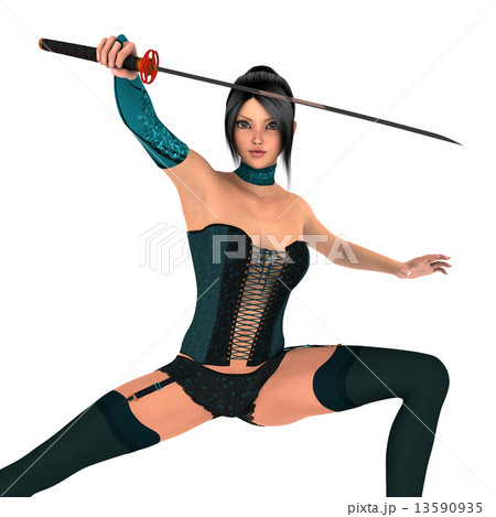 女性剣士 女性剣士 13590935