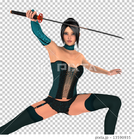 女性剣士 女性剣士 13590935