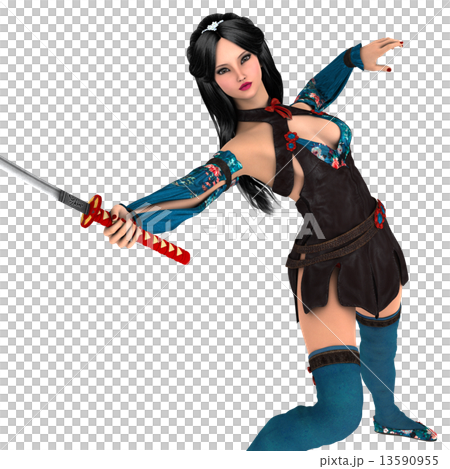 Female swordsman Female swordsman 13590955