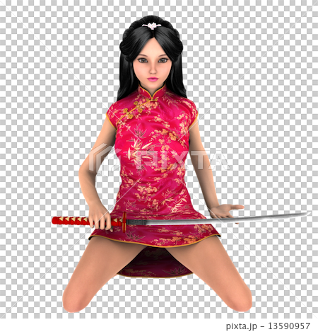 Female swordsman Female swordsman 13590957