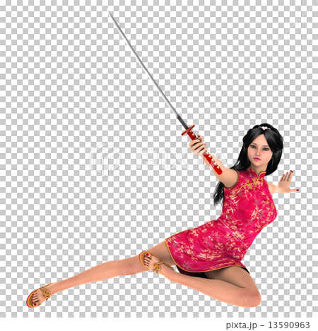 女劍客 13590963