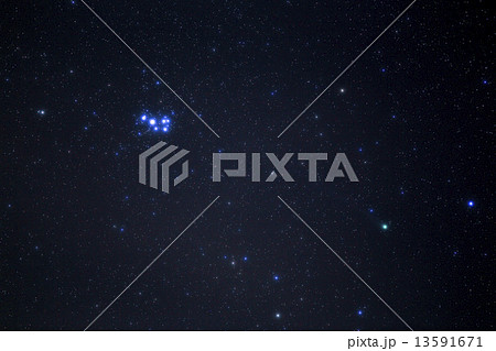 スバルとラブジョイ彗星 スバルとラブジョイ彗星 13591671