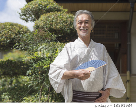 中高年 オファー の 浴衣