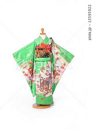七五三着物のサンプル 13595922