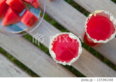 Watermelon fresh juice 13596288