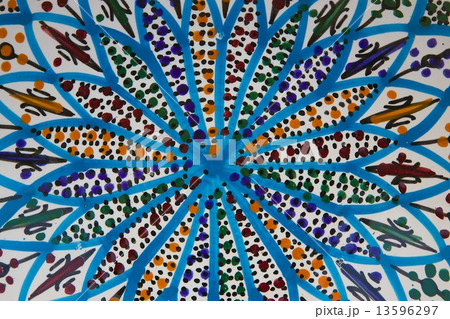 Traditional Tunisian plate Traditional Tunisian plate 13596297