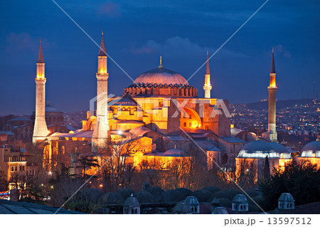Hagia Sophia mosque, Istanbul, Turkey. 13597512