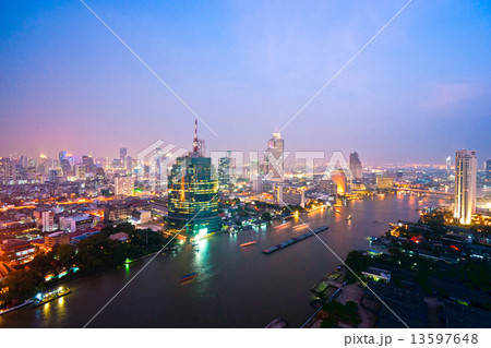 Bangkok Skyline, Thailand.. Bangkok Skyline, Thailand.. 13597648