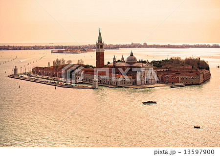 Venice, View of San Giorgio maggiore from San Marco. 13597900
