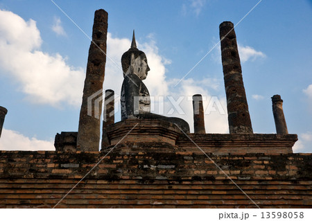 Buddha, Sukhothai, Thailand, 13598058
