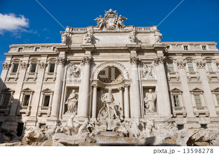 The Famous Trevi Fountain, rome, Italy. 13598278