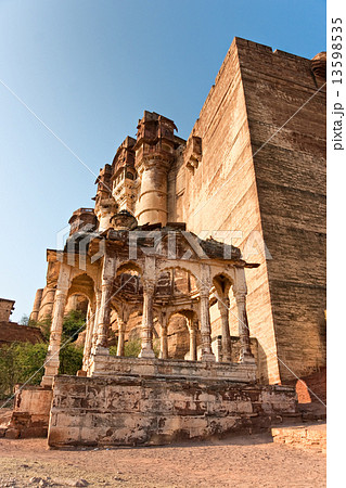 View of Jodhpur, the blue city. 13598535