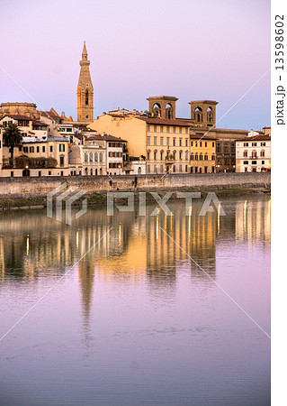 Florence, View from the Arno's river Florence, View from the Arno's river 13598602